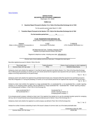 Thumbnail PAMT Corp 10-Q Quarterly Report FY2022 