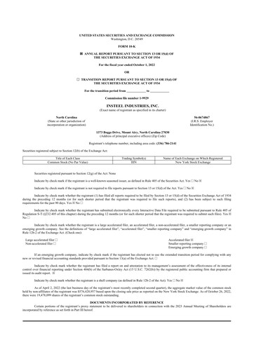 Thumbnail Insteel Industries 10-K Annual Report 