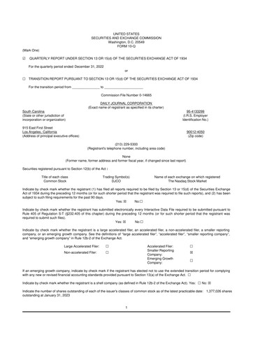 Thumbnail Daily Journal 10-Q Quarterly Report FY2023 