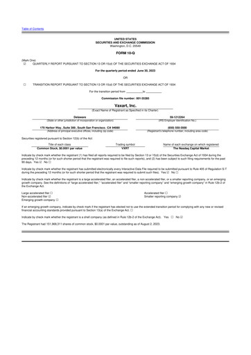 Thumbnail Vaxart 10-Q Quarterly Report FY2023 