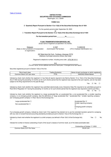 Thumbnail PAMT Corp 10-Q Quarterly Report FY2023 