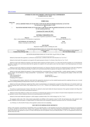 Thumbnail Generac 10-K Annual Report 2023