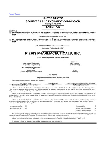Thumbnail Palvella Therapeutics 10-Q Quarterly Report FY2024 