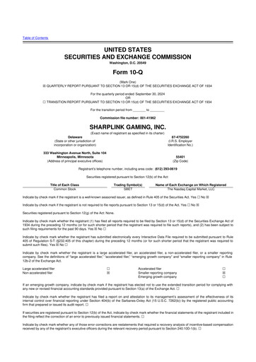 Vorschaubild Sharplink 10-Q Quartalsbericht 2024 