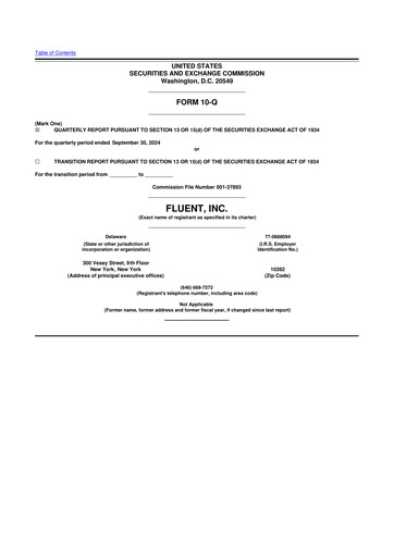 Thumbnail Fluent 10-Q Quarterly Report FY2024 