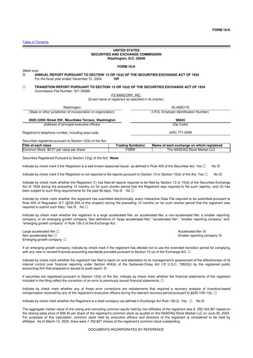 Thumbnail FS Bancorp 10-K Annual Report 2024
