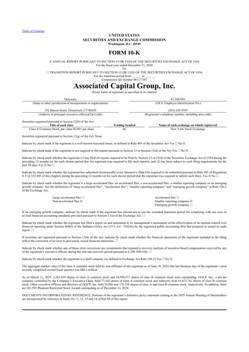 Thumbnail Associated Capital Group 10-K Annual Report 2024