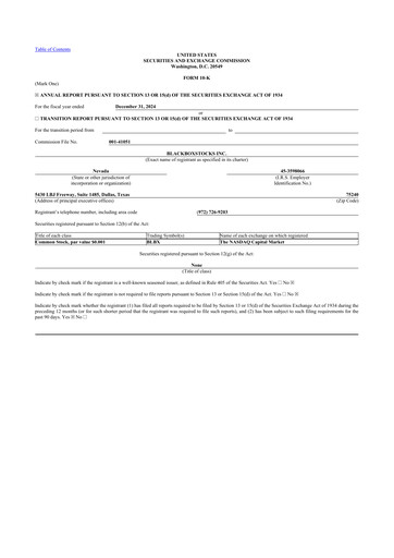 Thumbnail Blackboxstocks 10-K Annual Report 2024