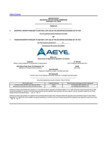 Thumbnail AEye 10-Q Quarterly Report FY2025 