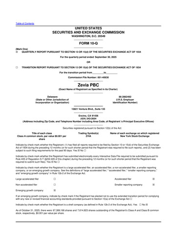 Thumbnail Zevia 10-Q Quarterly Report FY2025 