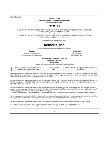 Thumbnail Aemetis 10-Q Quarterly Report FY2026 