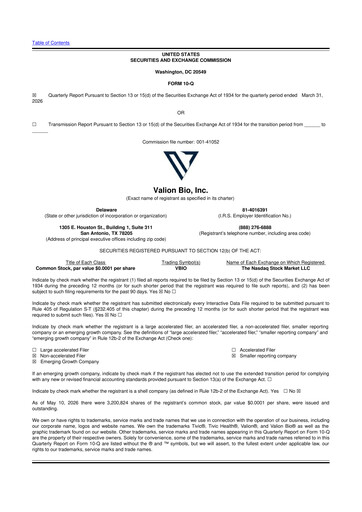 Miniature Tivic Health Systems 10-Q Rapport trimestriel  