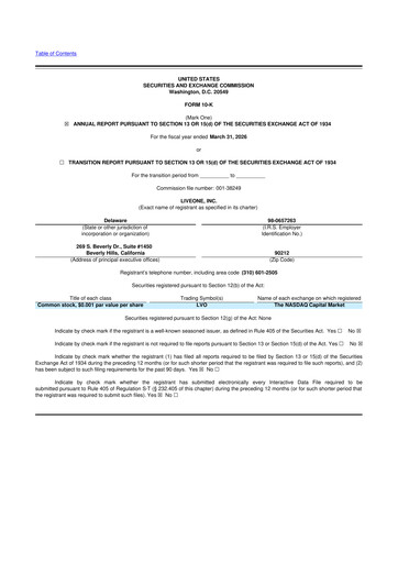 Thumbnail LiveOne 10-K Annual Report 2026