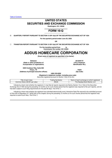 Thumbnail 
Addus HomeCare 10-Q Quarterly Report FY2026 