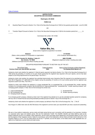 Vorschaubild Tivic Health Systems 10-Q Quartalsbericht 2026 