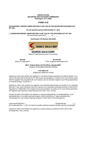 Thumbnail Golden Matrix Group 10-Q Quarterly Report FY2015 