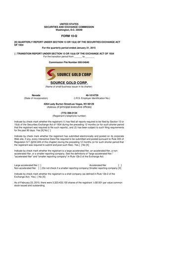 Thumbnail Golden Matrix Group 10-Q Quarterly Report FY2015 