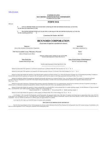 Thumbnail Zurn Elkay Water Solutions 10-K Annual Report 2012