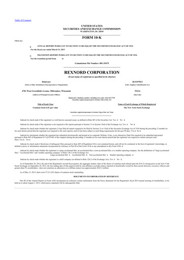 Thumbnail Zurn Elkay Water Solutions 10-K Annual Report 2013