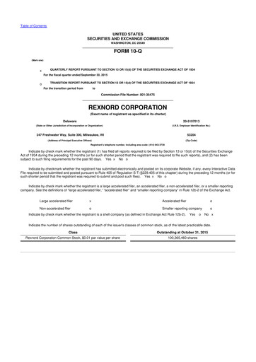 Thumbnail Zurn Elkay Water Solutions 10-Q Quarterly Report FY2016 