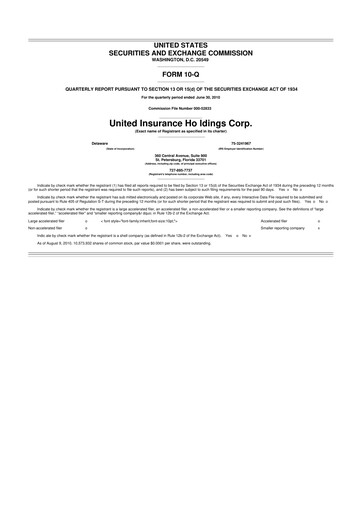 Thumbnail American Coastal Insurance Corporation 10-Q Quarterly Report FY 
