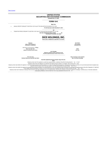 Thumbnail DHI Group 10-K Annual Report 