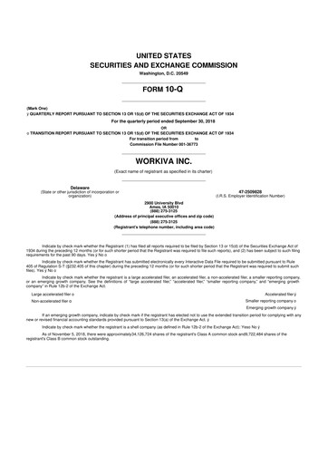Thumbnail Workiva
 10-Q Quarterly Report FY 