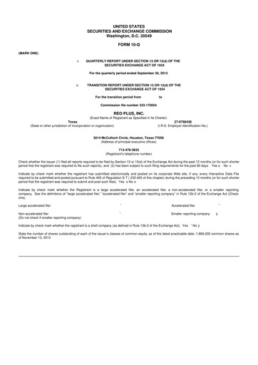 Thumbnail Boston Omaha 10-Q Quarterly Report FY2013 