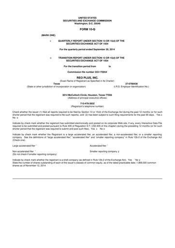 Thumbnail Boston Omaha 10-Q Quarterly Report FY2014 