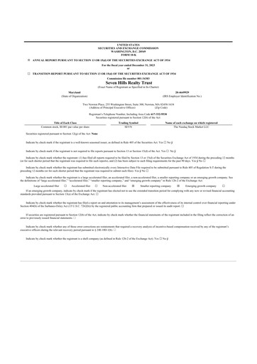 Thumbnail Seven Hills Realty Trust 10-K Annual Report 2023