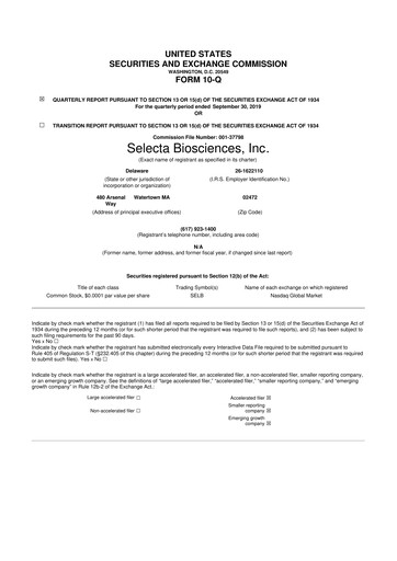Thumbnail Cartesian Therapeutics 10-Q Quarterly Report FY 