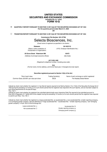 Thumbnail Cartesian Therapeutics 10-Q Quarterly Report FY 