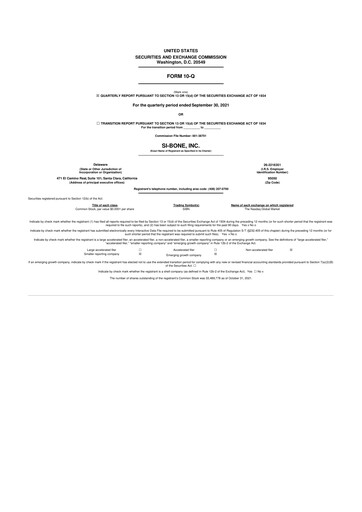 Thumbnail SI-BONE 10-Q Quarterly Report FY 