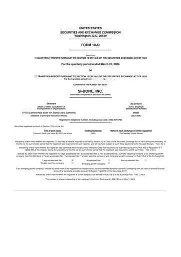Thumbnail SI-BONE 10-Q Quarterly Report FY 