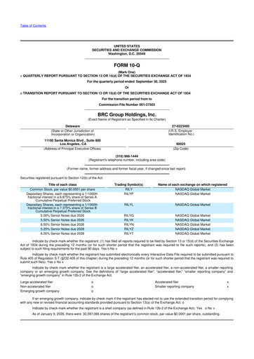 Thumbnail BRC Group Holdings 10-Q Quarterly Report FY2025 