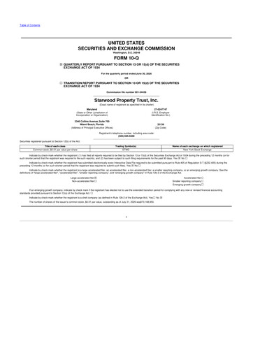 Thumbnail Starwood Property Trust 10-Q Quarterly Report FY2026 