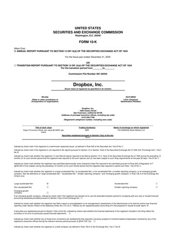 Thumbnail Dropbox 10-K Annual Report 2025