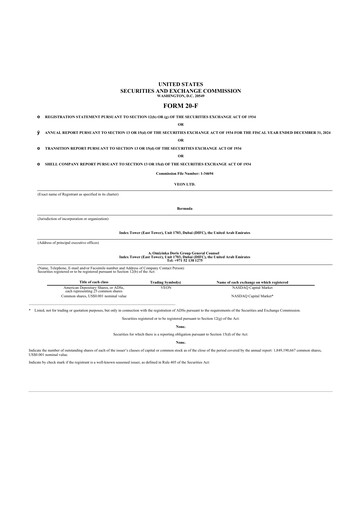 Thumbnail VEON 20-F Annual Report 2024