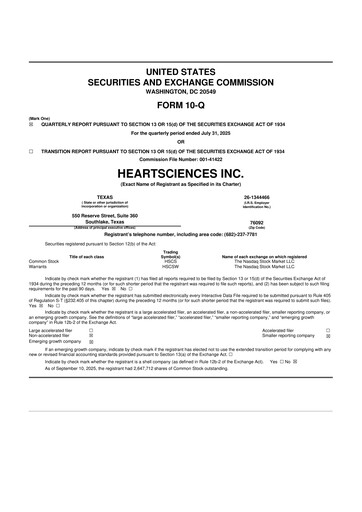 Vorschaubild HeartSciences Inc. 10-Q Quartalsbericht 2025 