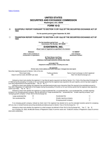 Thumbnail Eventbrite 10-Q Quarterly Report FY2023 