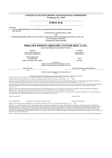 Thumbnail Phillips Edison & Company 10-K Annual Report 2015