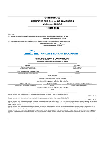 Thumbnail Phillips Edison & Company 10-K Annual Report 2025