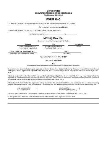 Miniature Barfresh Food Group 10-Q Rapport trimestriel  