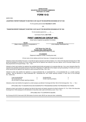 Thumbnail Loop Industries
 10-Q Quarterly Report FY 