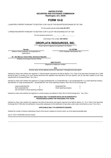 Thumbnail American Battery Technology Company 10-Q Quarterly Report FY2014 