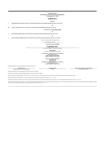 Thumbnail Farmmi
 20-F Annual Report 2023