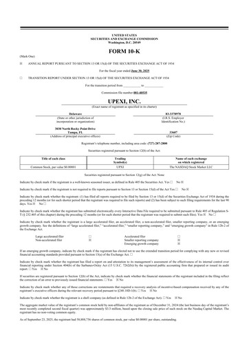 Thumbnail Upexi 10-K Annual Report 2025