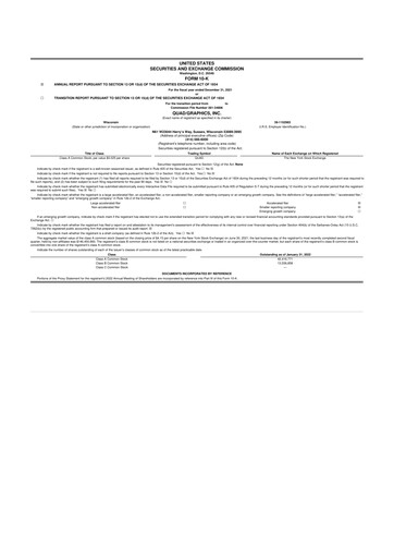Vorschaubild Quad 10-K Jahresbericht 2021