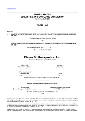 Miniature Carisma Therapeutics 10-Q Rapport trimestriel  