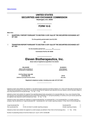 Miniature Carisma Therapeutics 10-Q Rapport trimestriel  